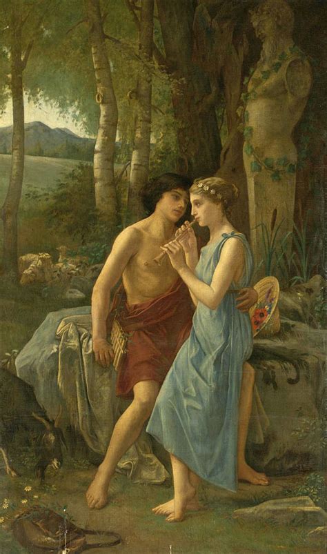 daphne en chloe|daphnis and chloe painting.